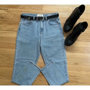 Steve Blue Mom Jeans